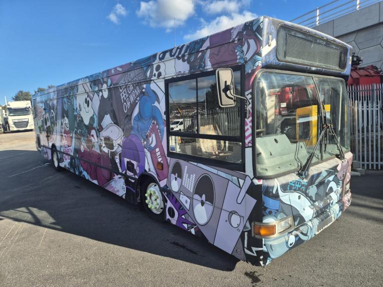 1999 Dennis DART/S-DART/LANCE 4X2 AUTO 13 TON PLAXTON BODY MOBILE YOUTH UNIT C/W SIDE AWNING NA D...