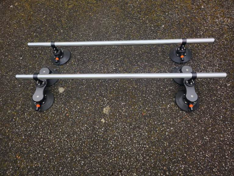 Sea Sucker Monkey cross bars for car roof. As new.