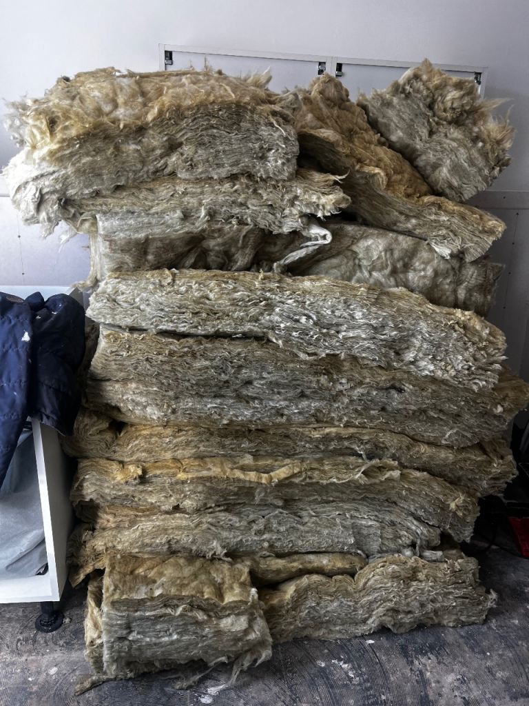 Insulation - 150mm thick