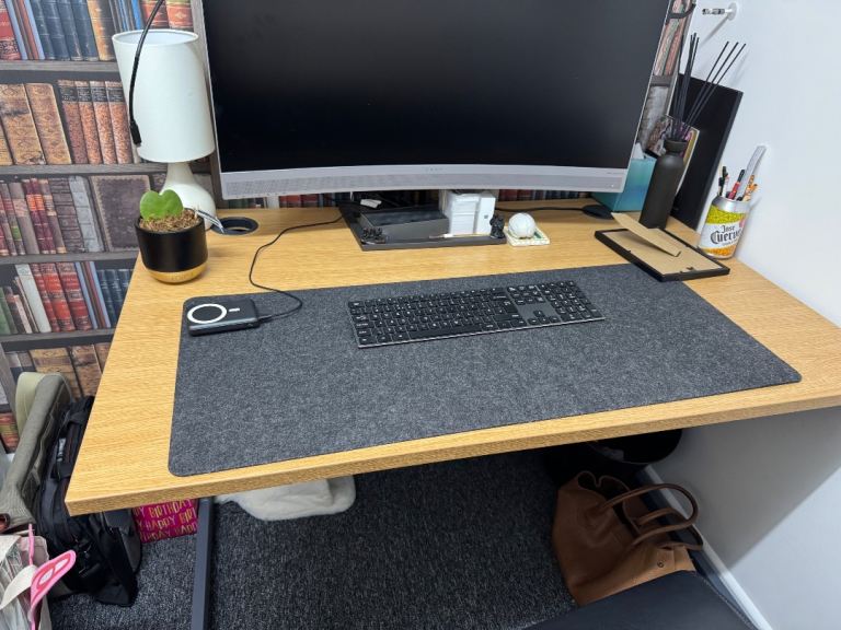 Solid Oak Desk – 120cm x 80cm – Heavy Duty Office Desk