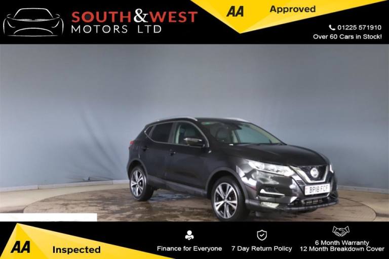 2018 Nissan Qashqai 1.6 dCi N-Connecta SUV 5dr Diesel XTRON Euro 6 (s/s) (130 ps) HATCHBACK Diese...