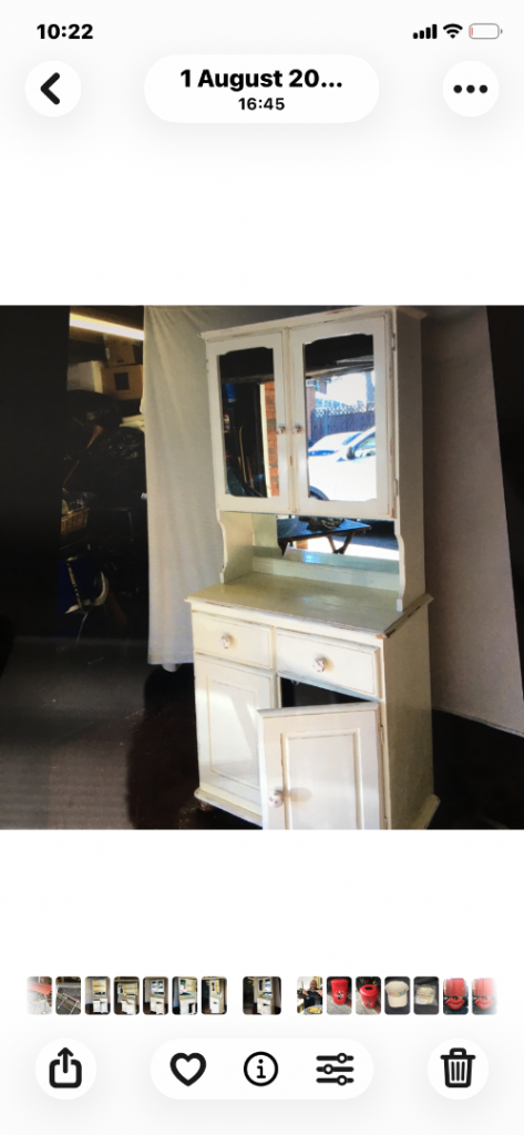 Distressed dresser