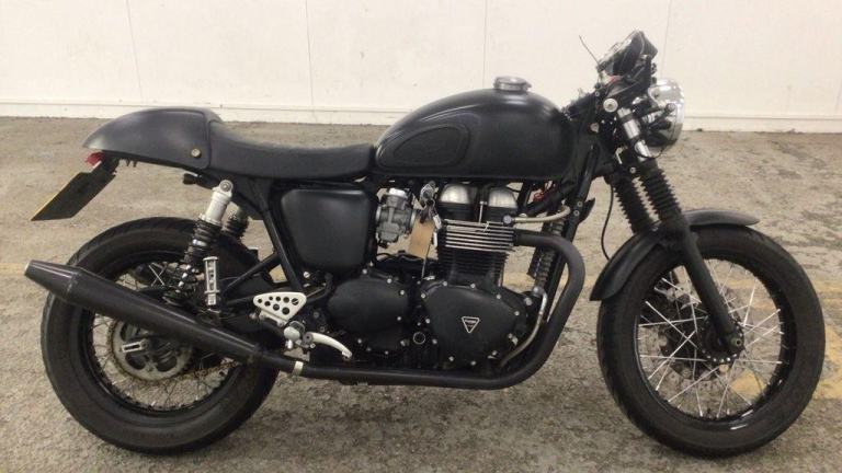 2012 62 Triumph Thruxton 900 865 Roadsterretro Triumph 900 Thruxton 12k Miles