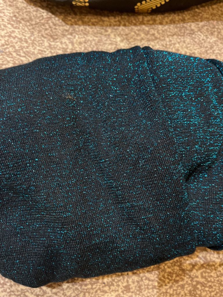 image for Dress Shimmery Blue Black Size 20/22 