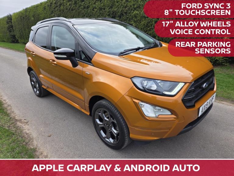 2019 Ford Ecosport 1.0 EcoBoost 140 ST-Line 5dr HATCHBACK Petrol Manual