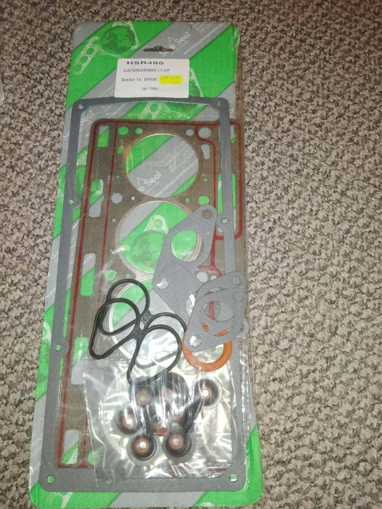 HEAD GASKET SET FOR CLIO TWINGO KANGOO KUBISTAR HALF PRICE