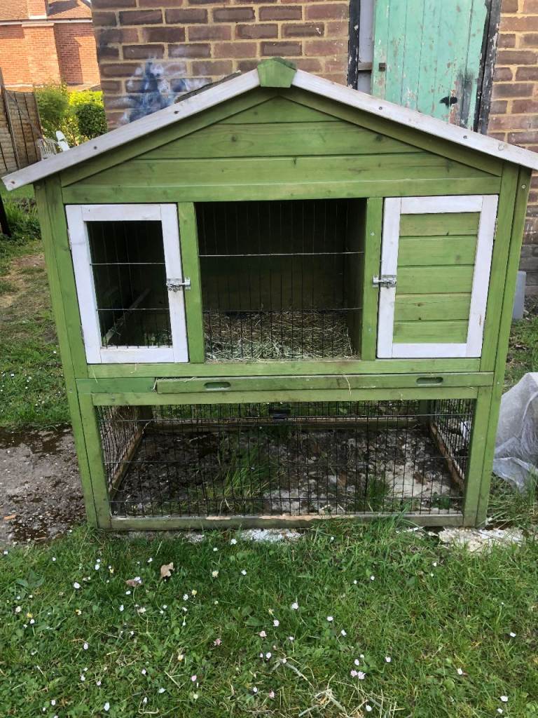 Rabbit cage.