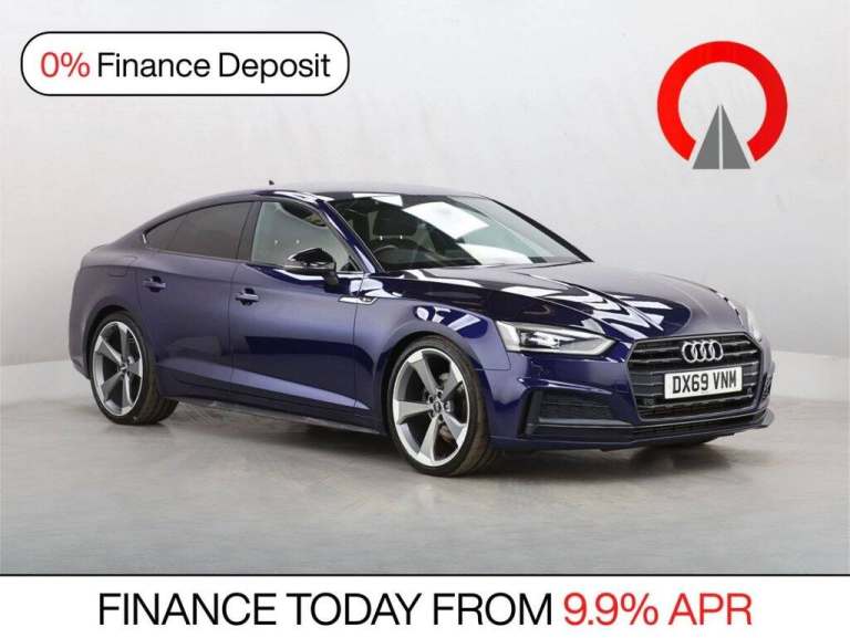 2019 Audi A5 2.0 TFSI 35 Black Edition Sportback 5dr Petrol S Tronic Euro 6 (s/s) (150 p Hatchbac...