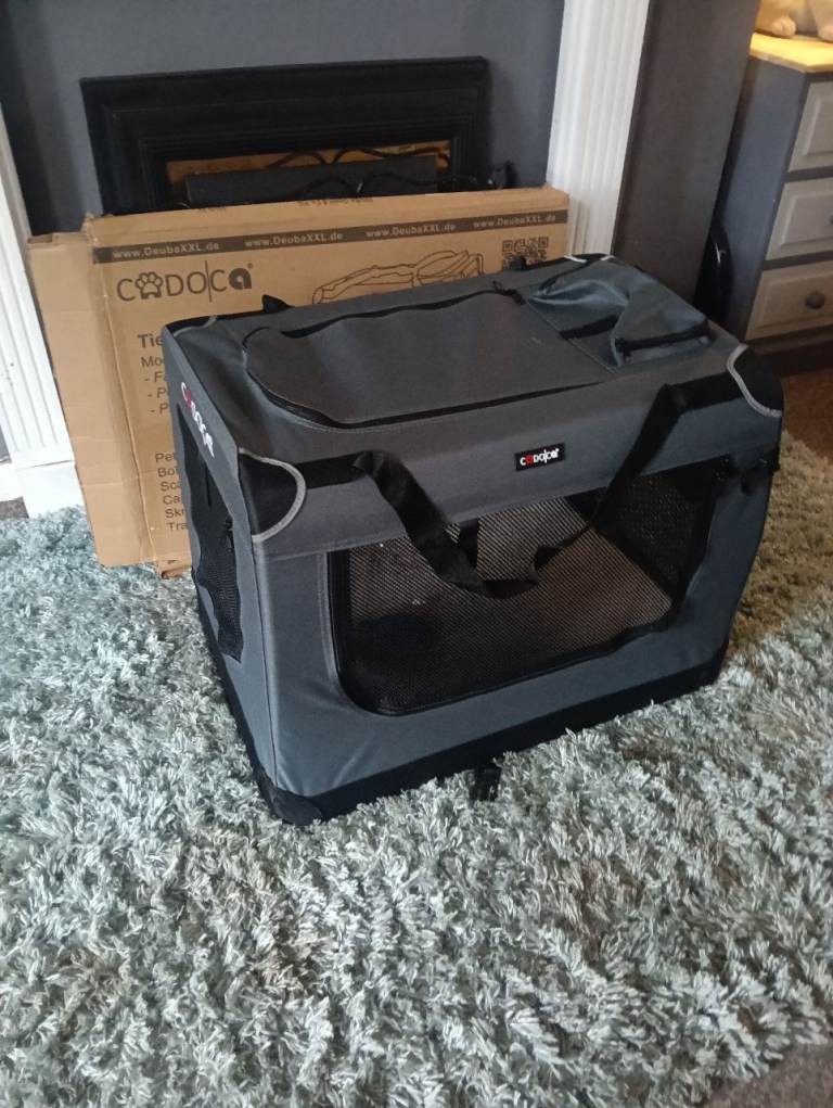 New large fabric pet crate 