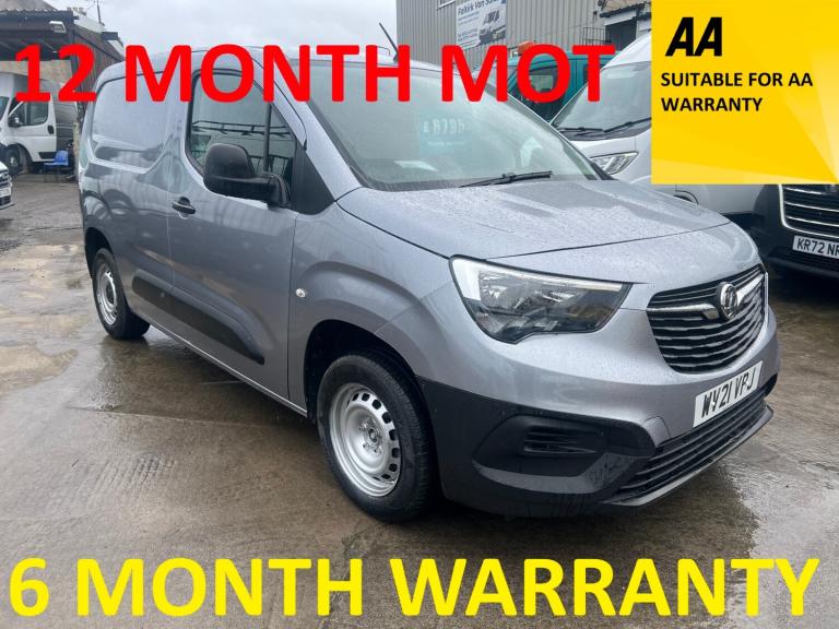 2021 Vauxhall Combo 2000 1.5 Turbo D 100ps H1 Edition Van PANEL VAN Diesel Manual