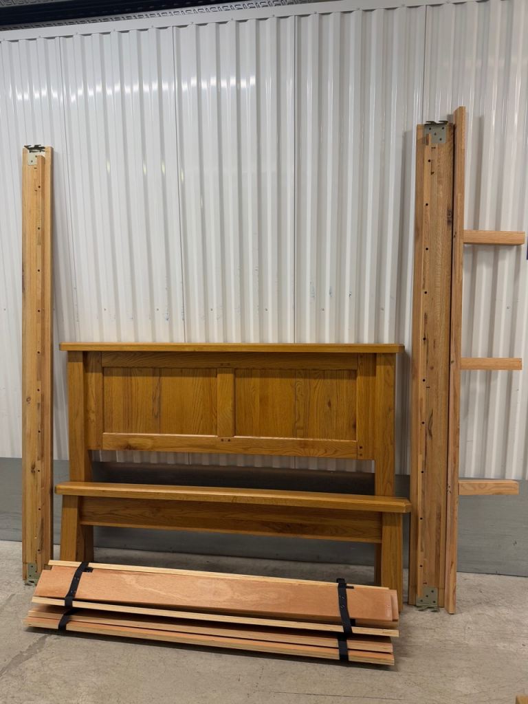Solid Oak Rustic Oak Furniture Land Bedroom Set
