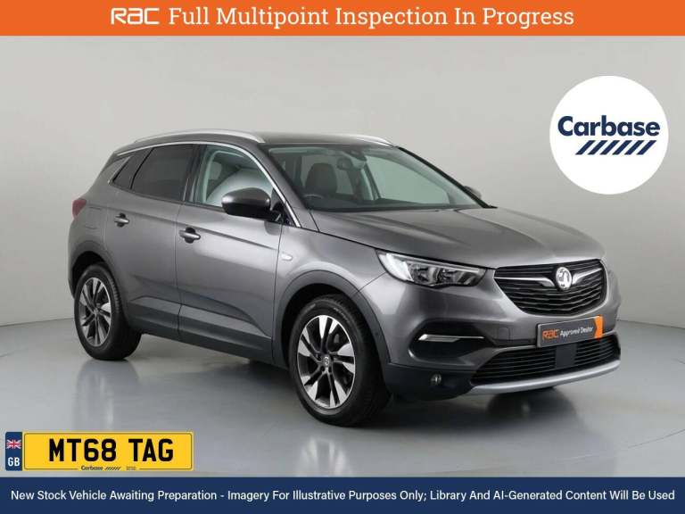 2018 Vauxhall Grandland X 1.2 Turbo Sport Nav SUV 5dr Petrol Manual Euro 6 (s/s) (130 ps) SUV Manual