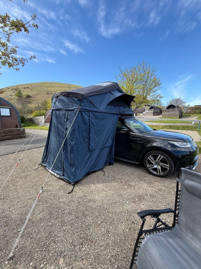 Latitude Pioneer XL Rooftop Tent – Blue