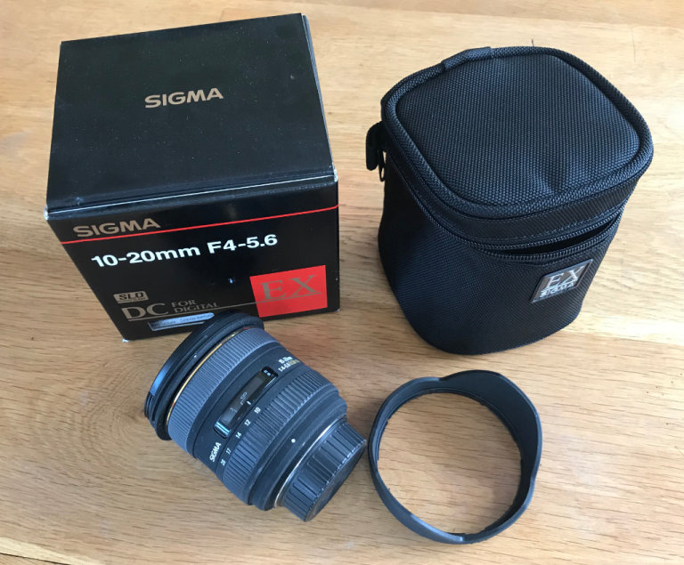 Sigma EX DC 10-20mm f4-5.6 Nikon fit         