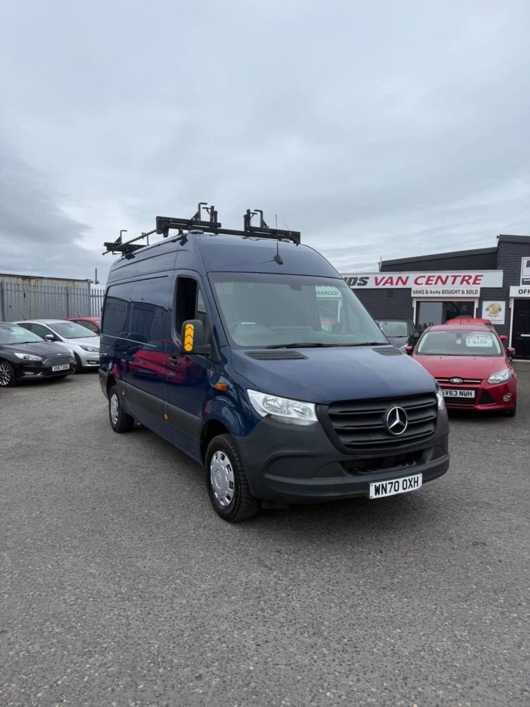 2021 ON 70 PLATE MERCEDES BENZ SPRINTER 314 CDI RWD MWB ULEZ FREE ZONE
