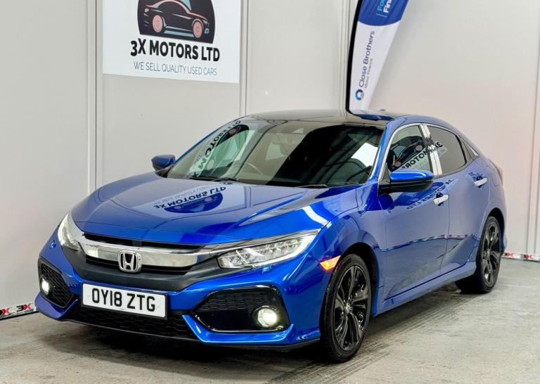 2018 Honda Civic 1.5 VTEC Turbo Prestige Euro 6 (s/s) 5dr HATCHBACK Petrol Manual