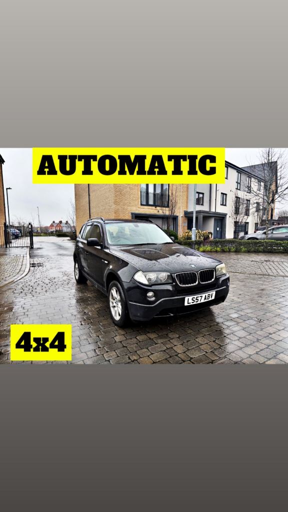 AUTOMATIC BMW X3 4x4 DIESEL LEATHER Long mot bargain Driveaway px swaps