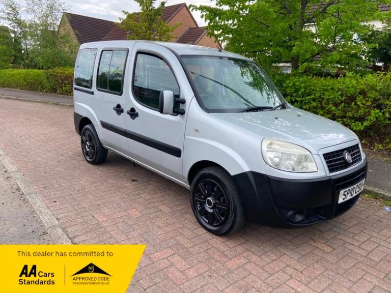 2010 10 Fiat Doblo 8V ACTIVE GLENEAGLES WHEELCHAIR ADA