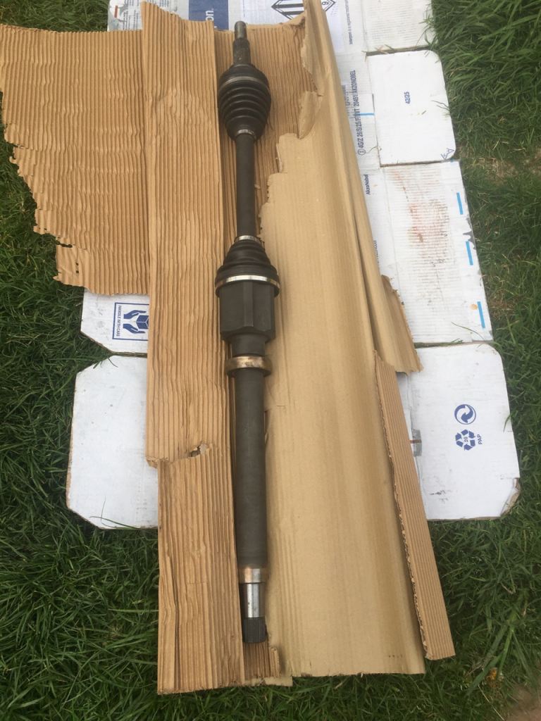 Transit custom drivers side shaft