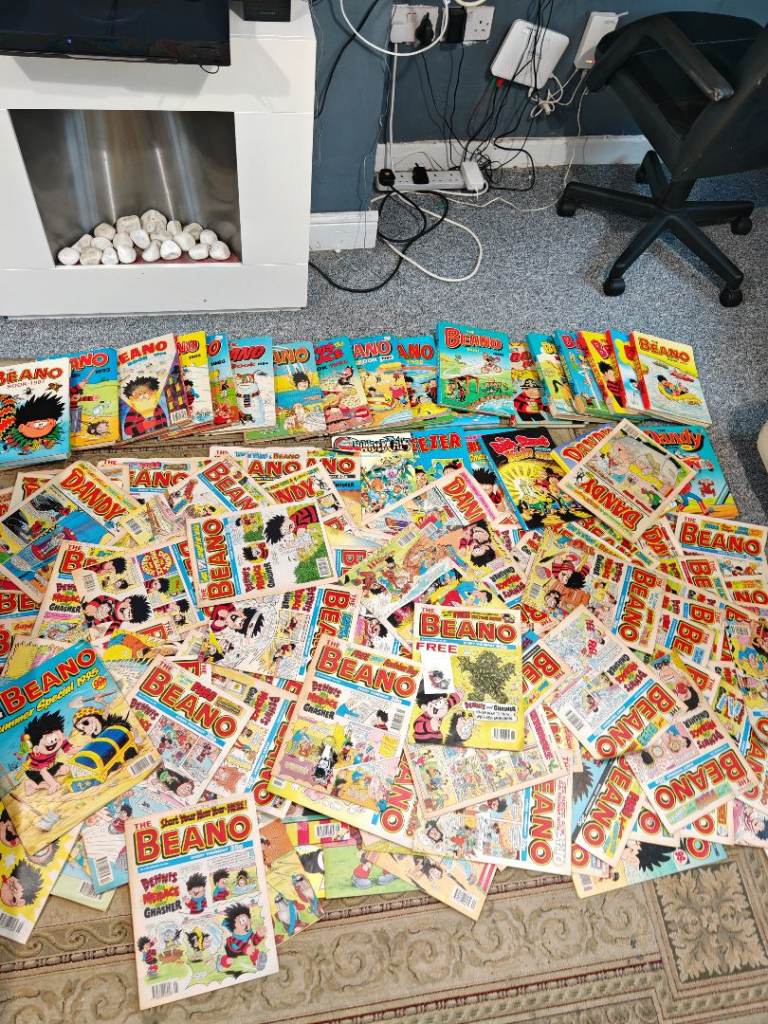 BEANO DANDY XMEN COMICS 70S 80S 90S 