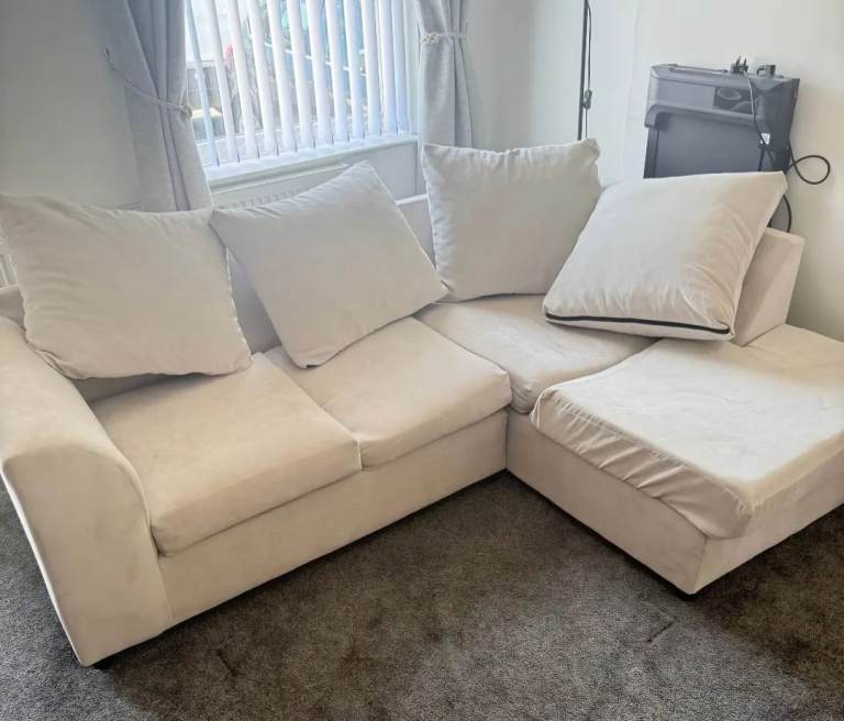 Cream Corner Sofa