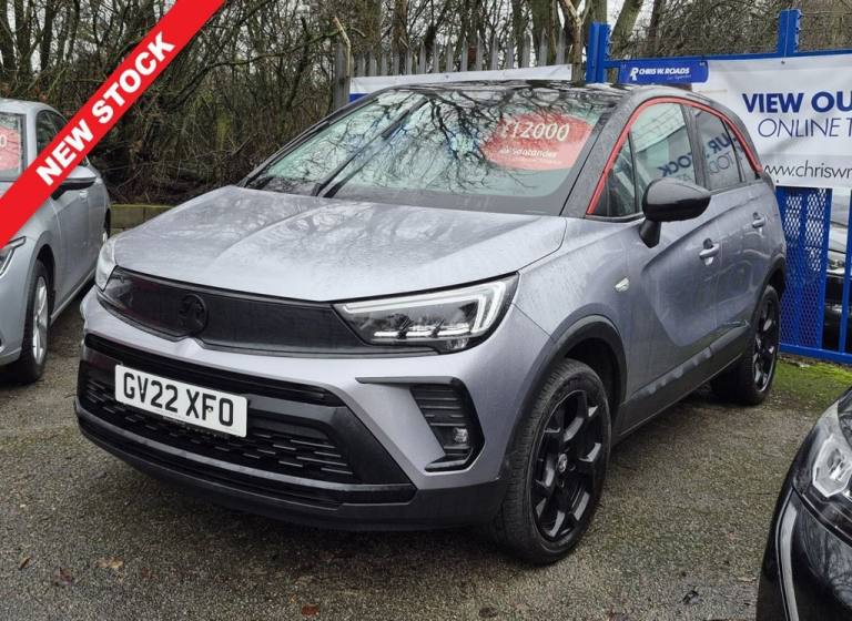 2022 22 VAUXHALL CROSSLAND 1.2 TURBO GS LINE SUV 5DR PETROL MANUAL EURO 6 (S/S) 