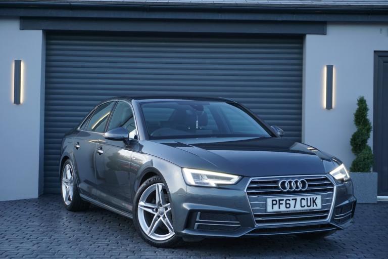 2017 Audi A4 2.0 TDI S Line *STUNNING LOOKING A4 S LINE FSH IMMACULATE* SALOON Diesel Manual
