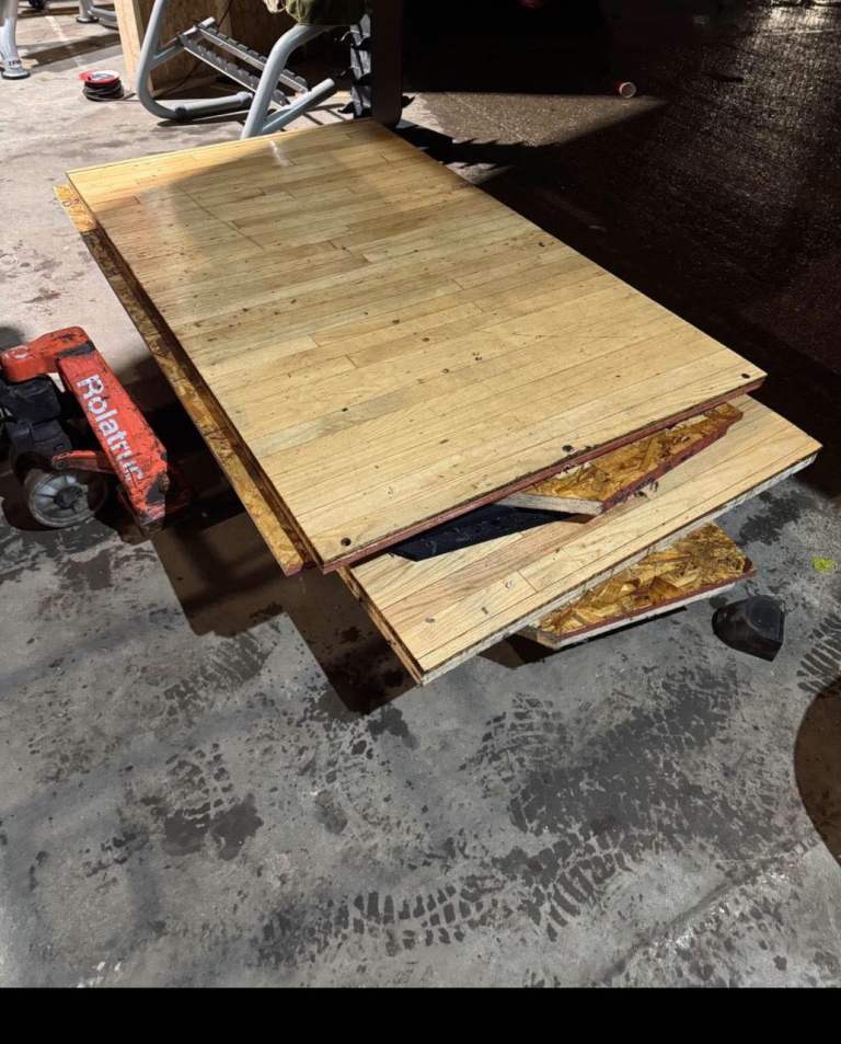 weightlifting platform | lifting station inlay