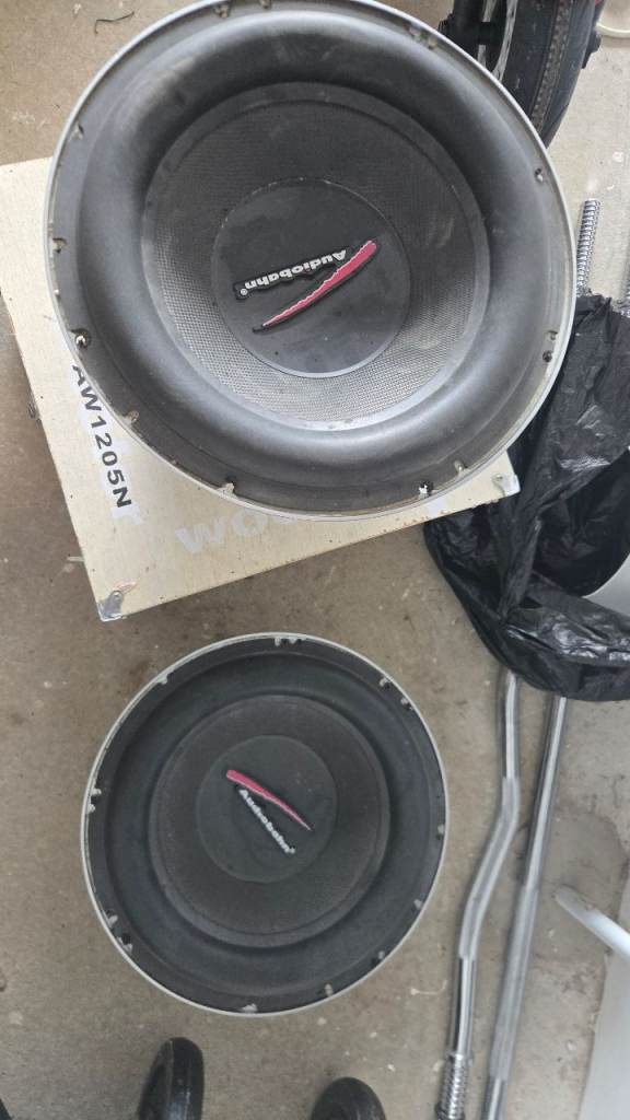 Twin subwoofer and amplifier