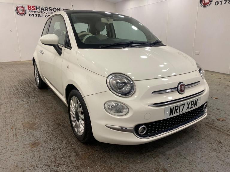 2017 Fiat 500 1.2 Lounge 3dr HATCHBACK PETROL Manual