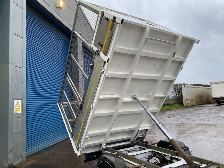 2018/68 FORD TRANSIT T350 2.0 ECOBLUE TDCI CAGED TIPPER WITH ALLOY DROPSIDES