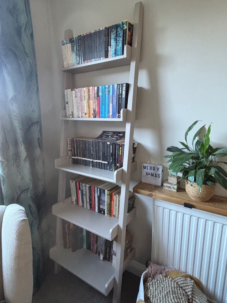Light grey ladder shelf (M&S)