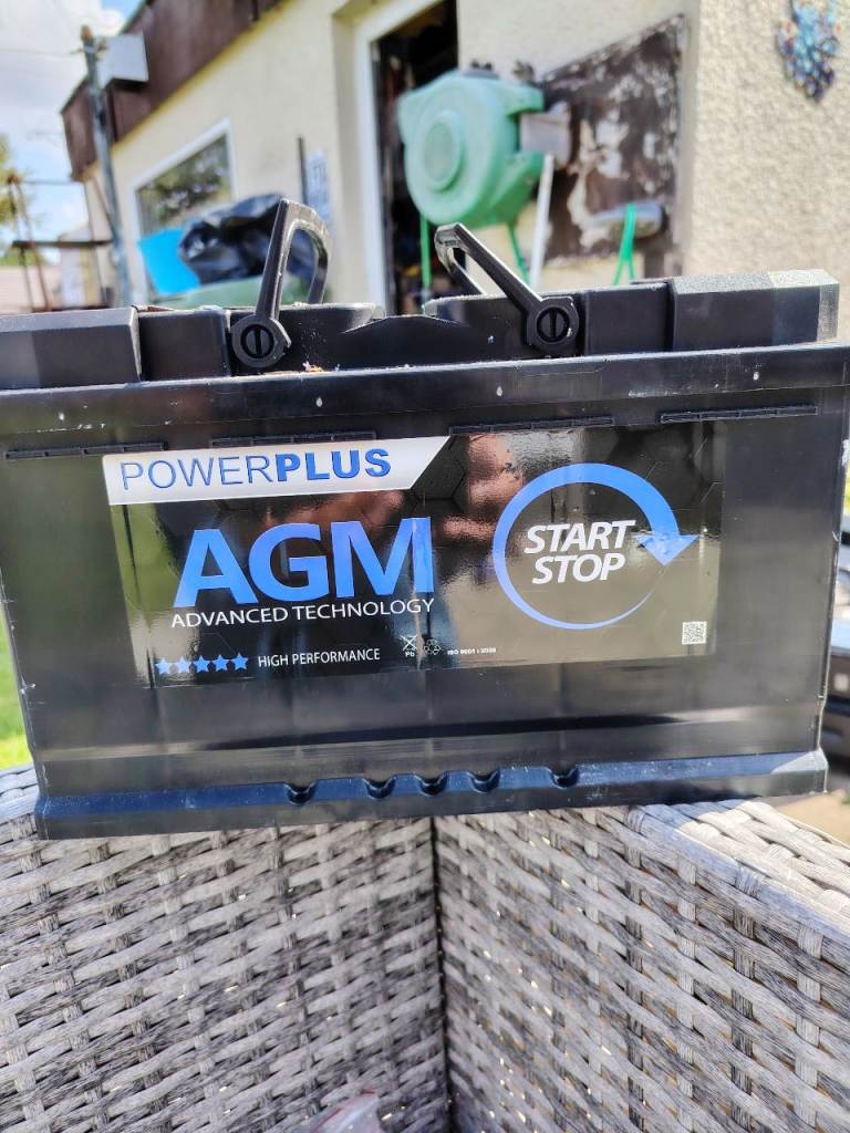 AGM start stop Car battery