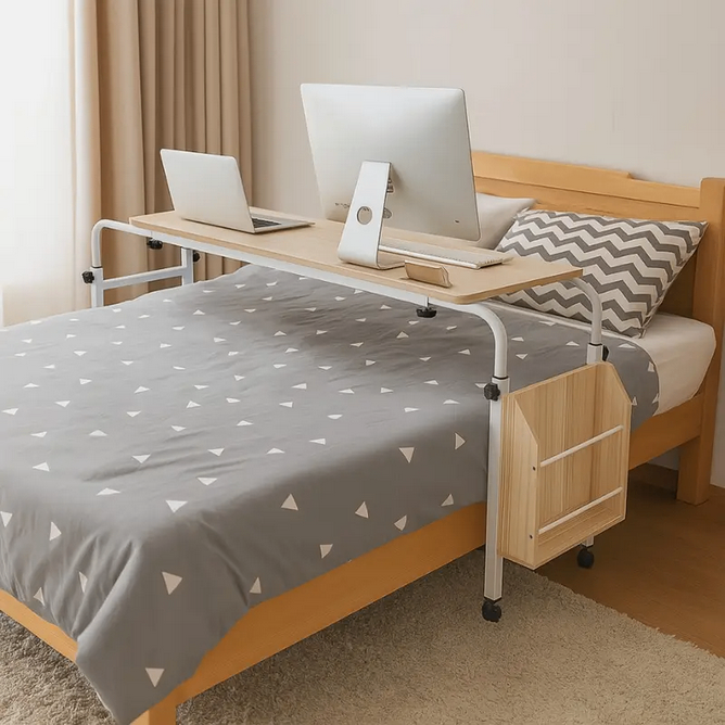 image for Overbed table. 
