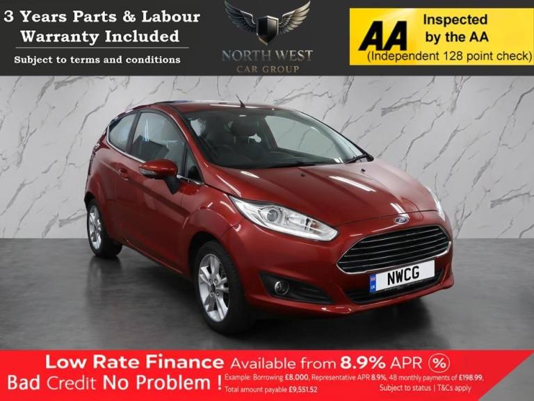 2016 Ford Fiesta 1.0T EcoBoost Zetec Hatchback 3dr Petrol Manual Euro 6 (s/s) (100 ps) ***DR Hatc...