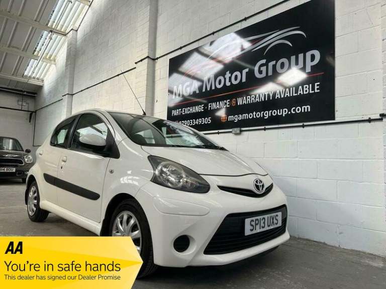 2013 Toyota AYGO 1.0 VVT-i Ice 5dr HATCHBACK PETROL Manual