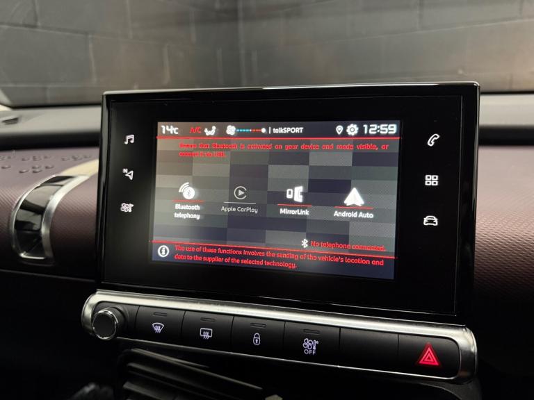 2018 18 CITROEN C4 CACTUS 1.2 FEEL EDITION PURETECH MANUAL EURO 6 BLACK 