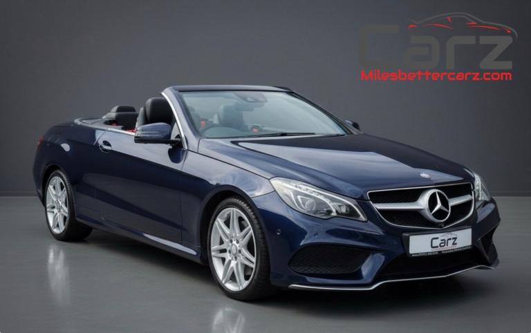 2014 Mercedes-Benz E Class E350 CDI BlueTEC AMG Sport 2dr 7G-Tronic CONVERTIBLE Diesel Automatic