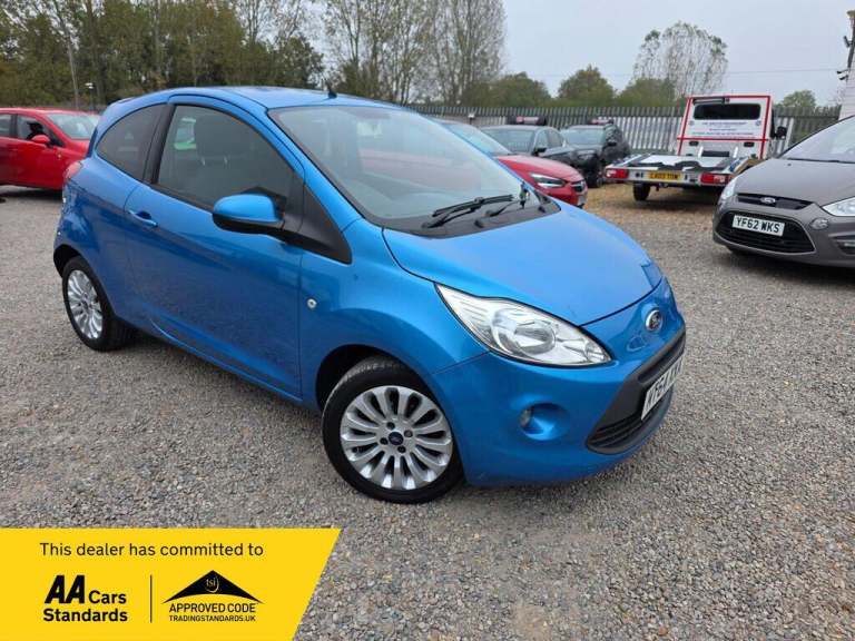 2014 Ford Ka 1.2 Zetec 3dr [Start Stop] HATCHBACK PETROL Manual