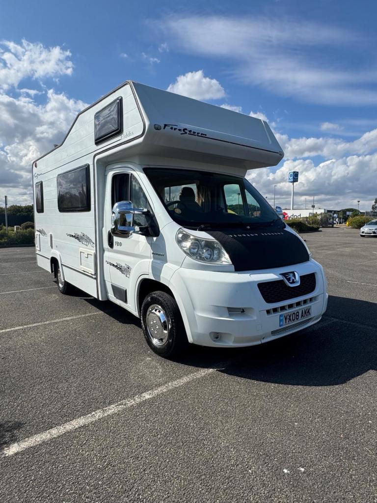 2008 Peugeot boxer 4 berth elddis firestorm motorhome campervan camper ready to go 
