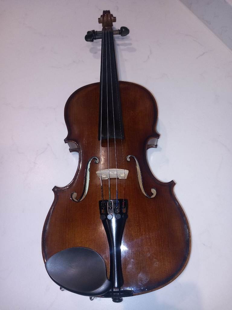 Violin- 3/4 size with bow, case and resin