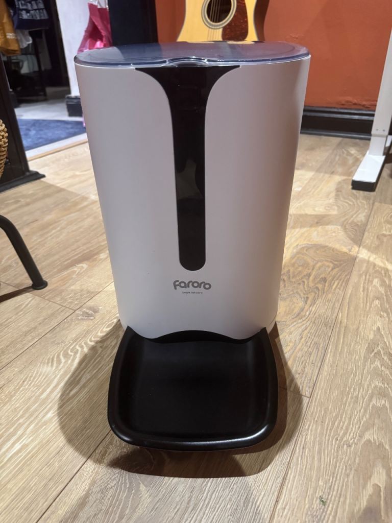 Automatic Cat Feeder, Faroro 7L Cat Feeder with Timer up to 5 Meals Per Day