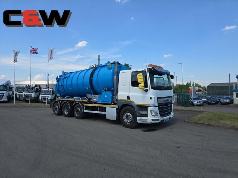 DAF 2020 (20) FAQ CF 410 8x2 32T Whale Tanker - 300,000Kms