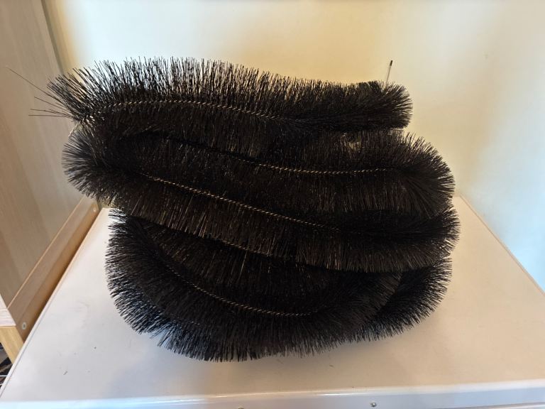 As new 100mm gutter guard brush at least 3m free!