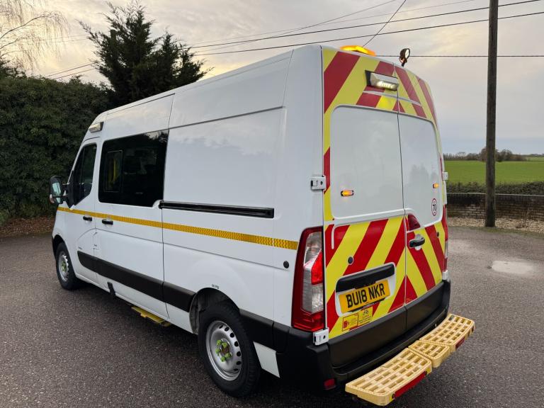 2018 Vauxhall Movano 2.3 CDTI H2 Van 130ps MWB CREW VAN AIR CON UTILITY SPEC PANEL VAN Diesel Manual