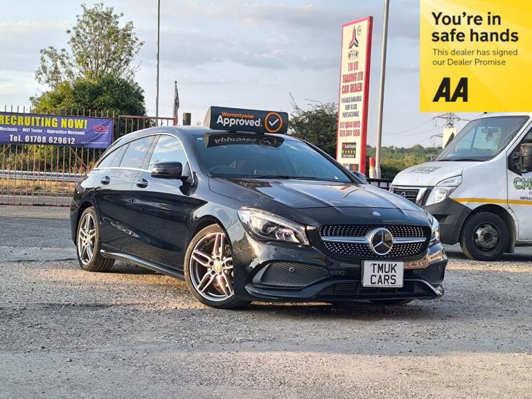 2017 MERECEDES-BENZ CLA 1.6 Petrol Automatic Shooting Brake Sport 5 Seats ULEZ Compliant Saloon P...