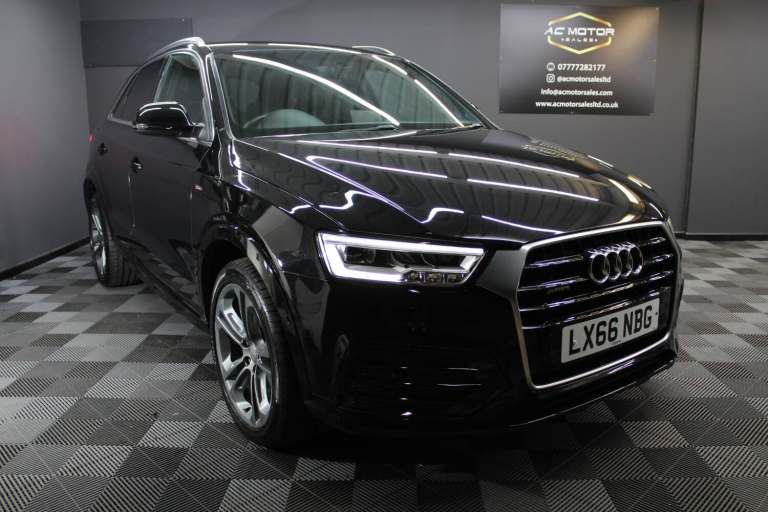 2016 Audi Q3 2.0 TDI Quattro S Line Plus 5dr S Tronic ESTATE Diesel Automatic