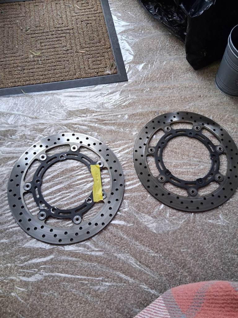 Fz6 yamaha front discs