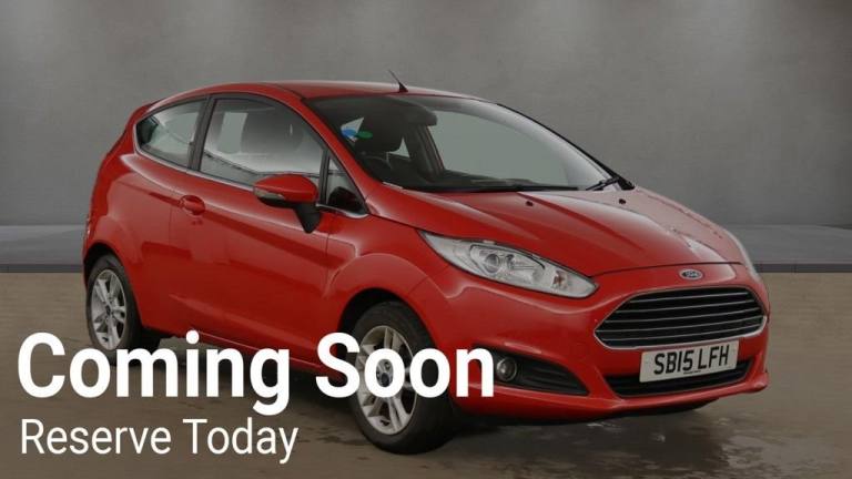 2015 Ford Fiesta 1.25 Zetec Hatchback 3dr Petrol Manual Euro 6 (82 ps) Hatchback Petrol Manual