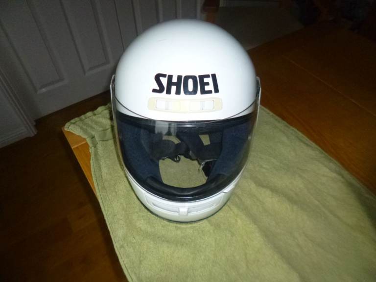 Shoei Helmet. White.
